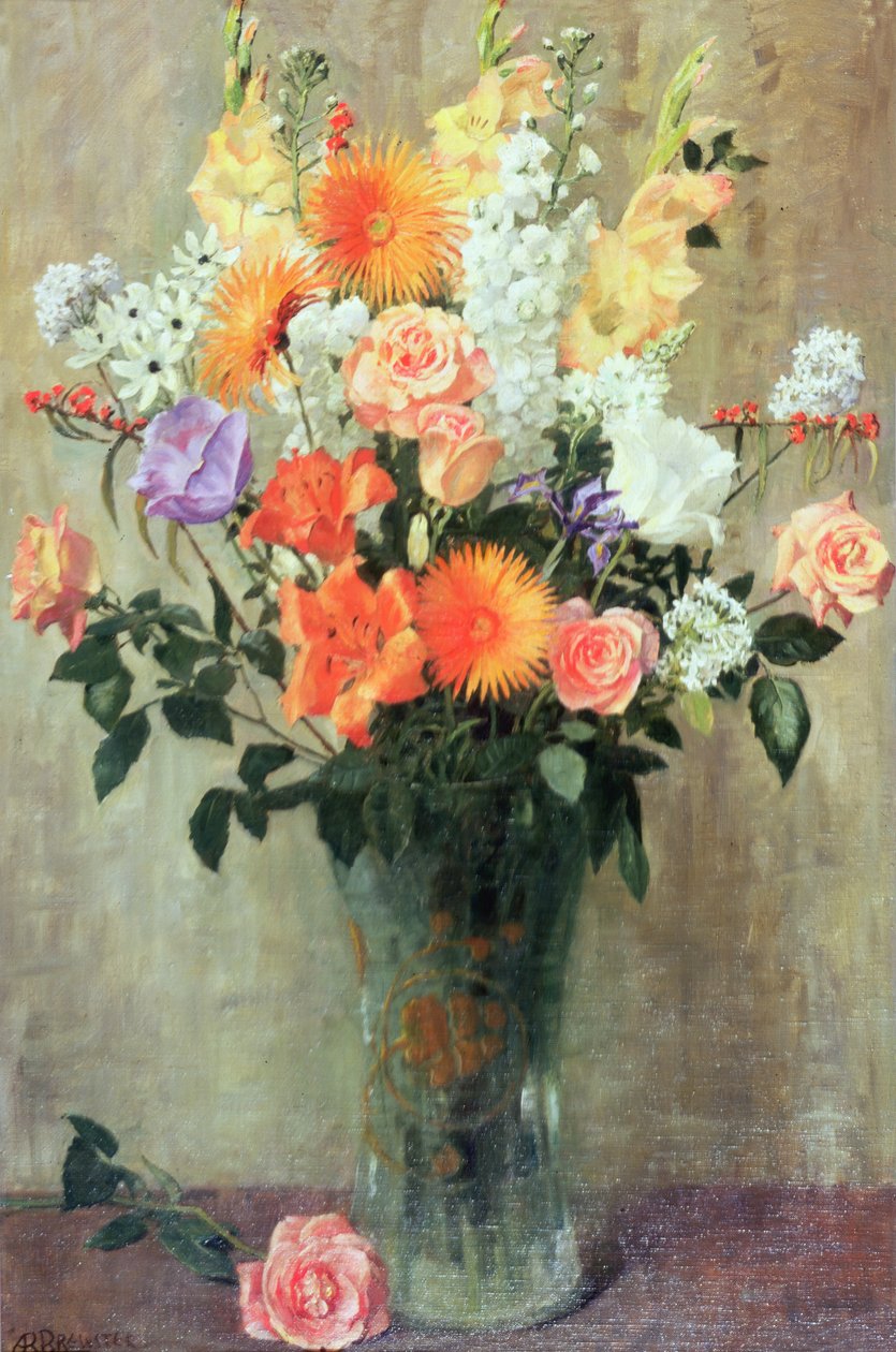 An Old Fashioned Posey, ca. 1939 (olie på lærred) af Anna Richards Brewster