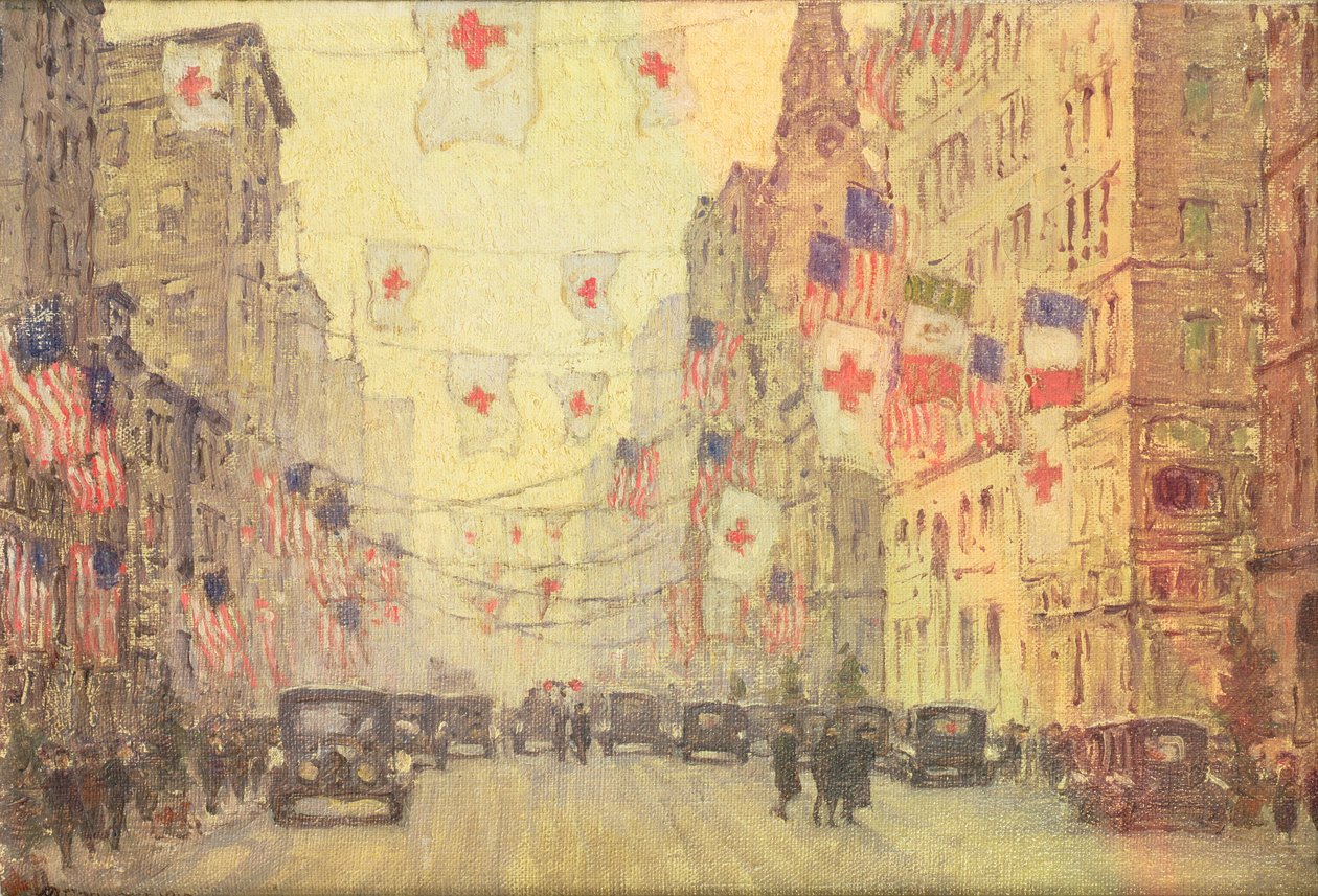 Fifth Avenue i våbenstilstandsvinteren af Anna Richards Brewster