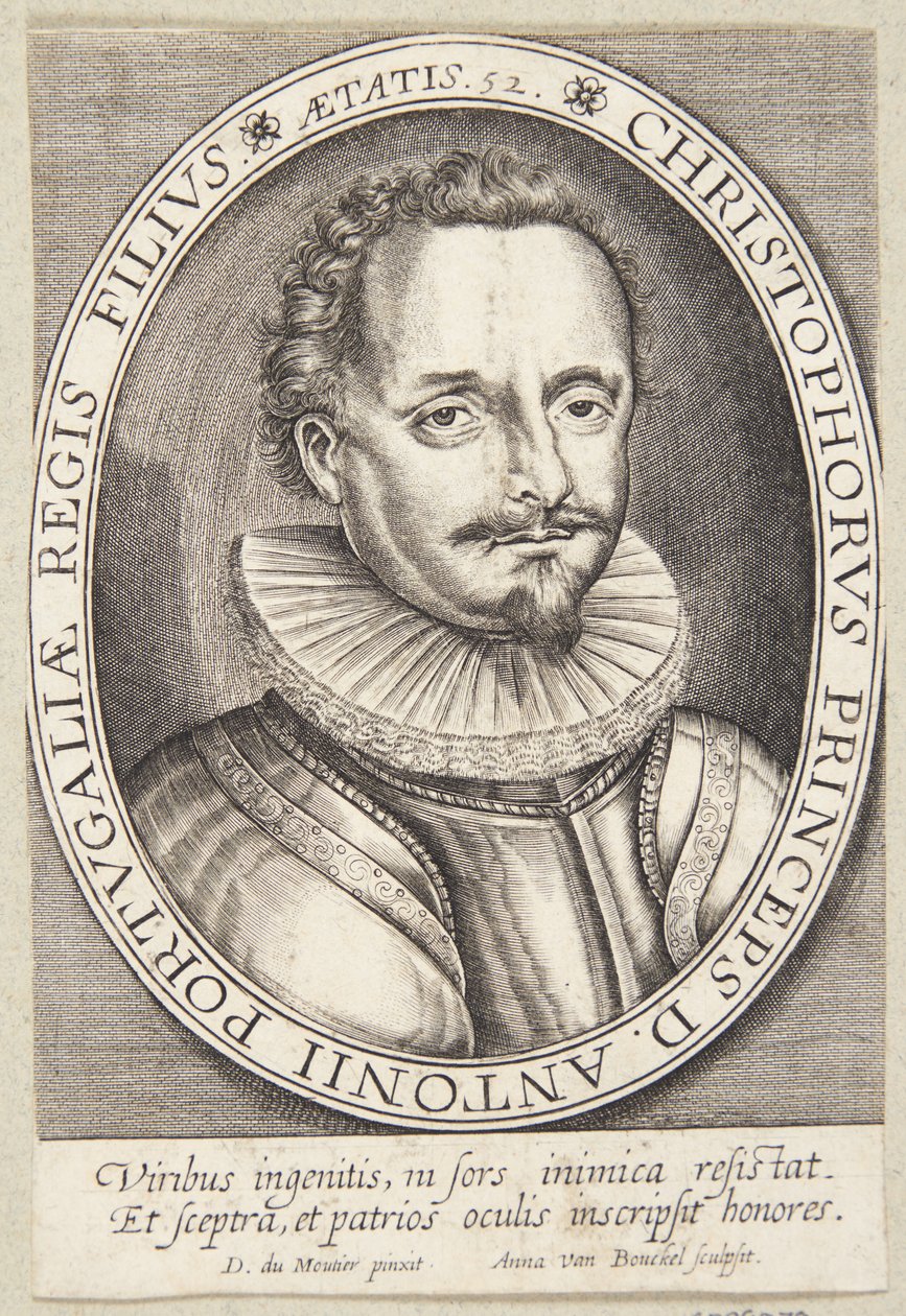 Prins Christopher af Portugal af Anna van Boeckel