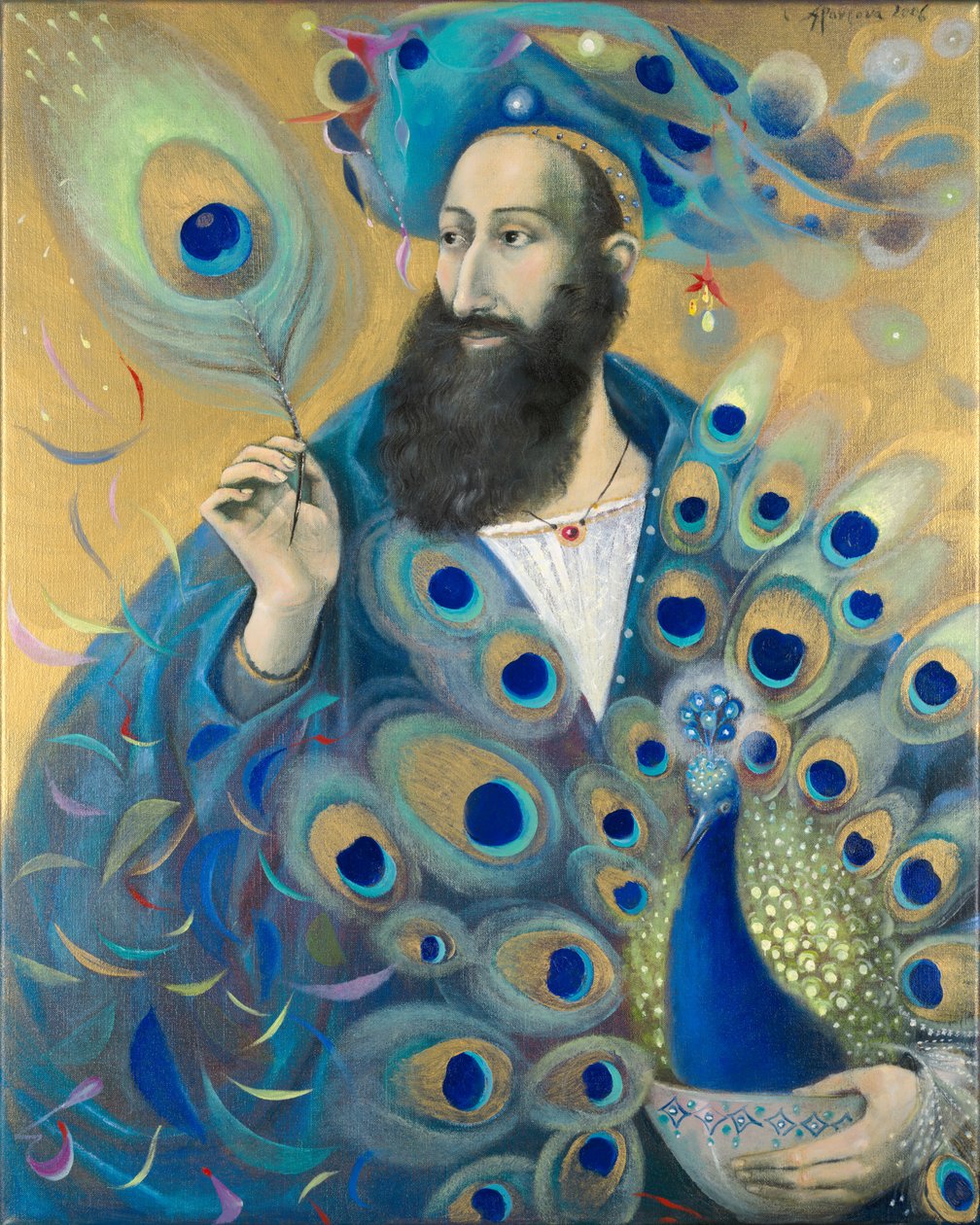 Aquarius, 2006 (olie på belgisk linned) af Annael Anelia Pavlova