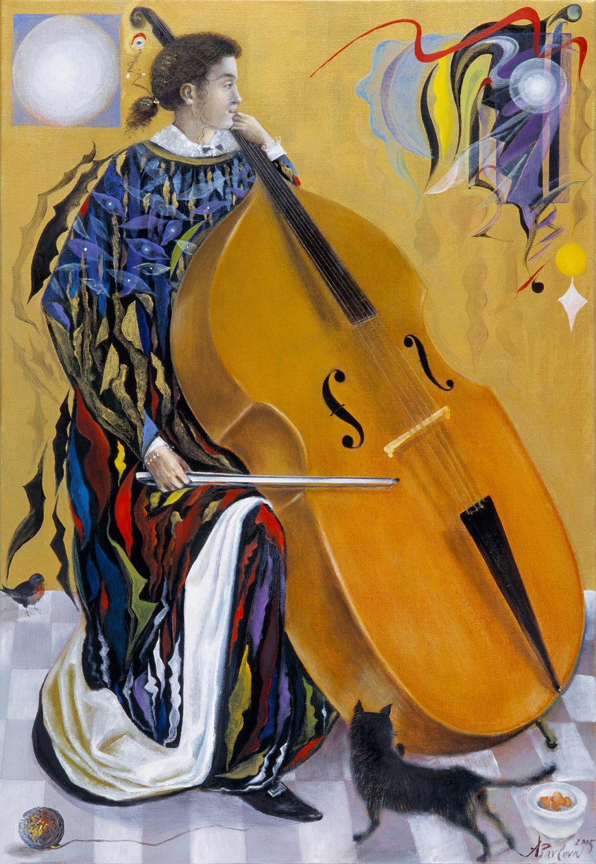 Hebrew meditations, 2005 (olie på belgisk linned) af Annael Anelia Pavlova