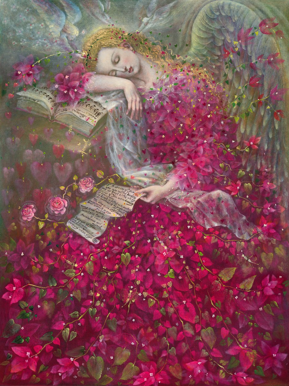 I Dream of You, 2018 (olie på belgisk linned) af Annael Anelia Pavlova