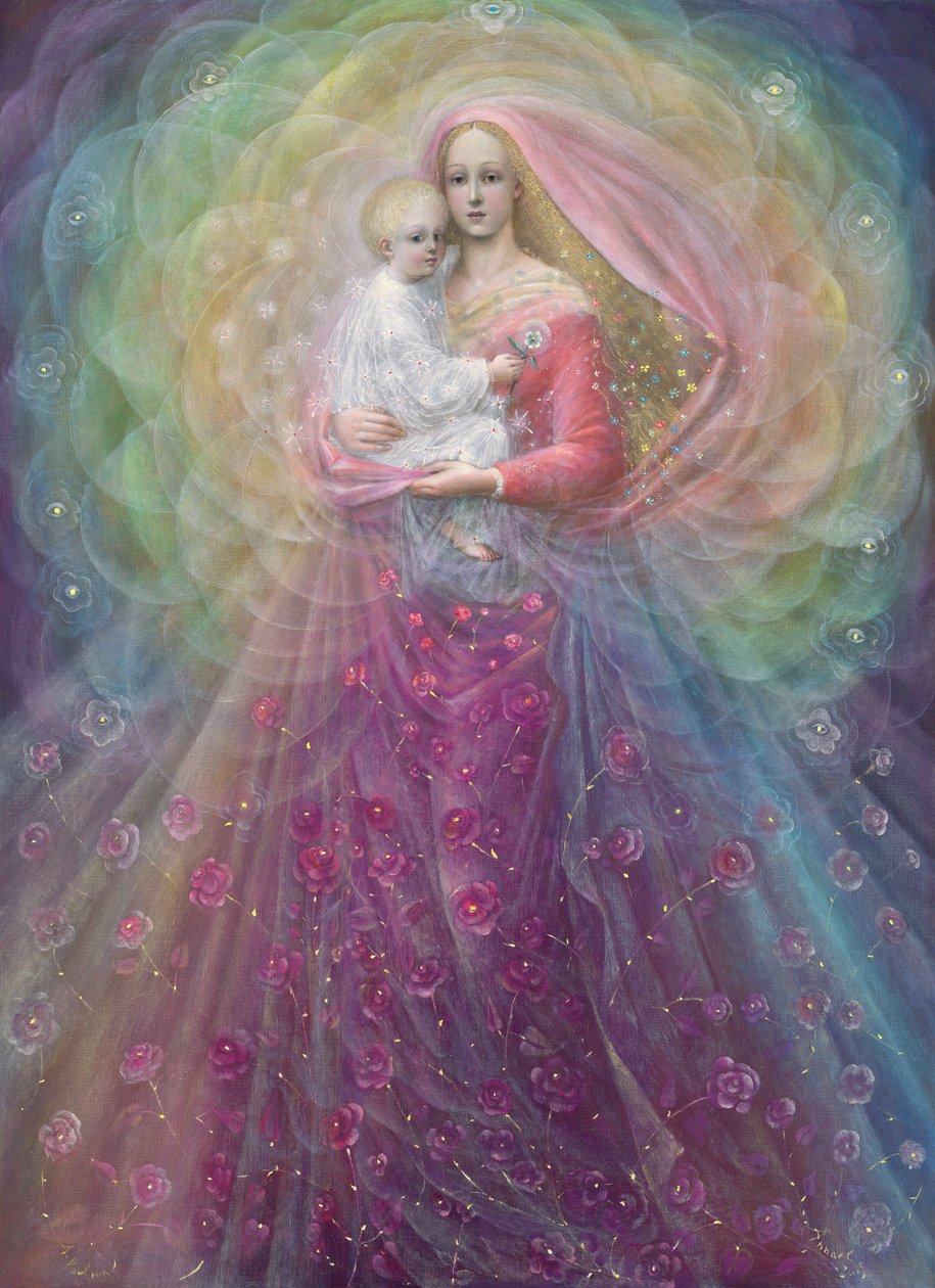 Ora pro nobis, 2015 (olie på belgisk linned) af Annael Anelia Pavlova