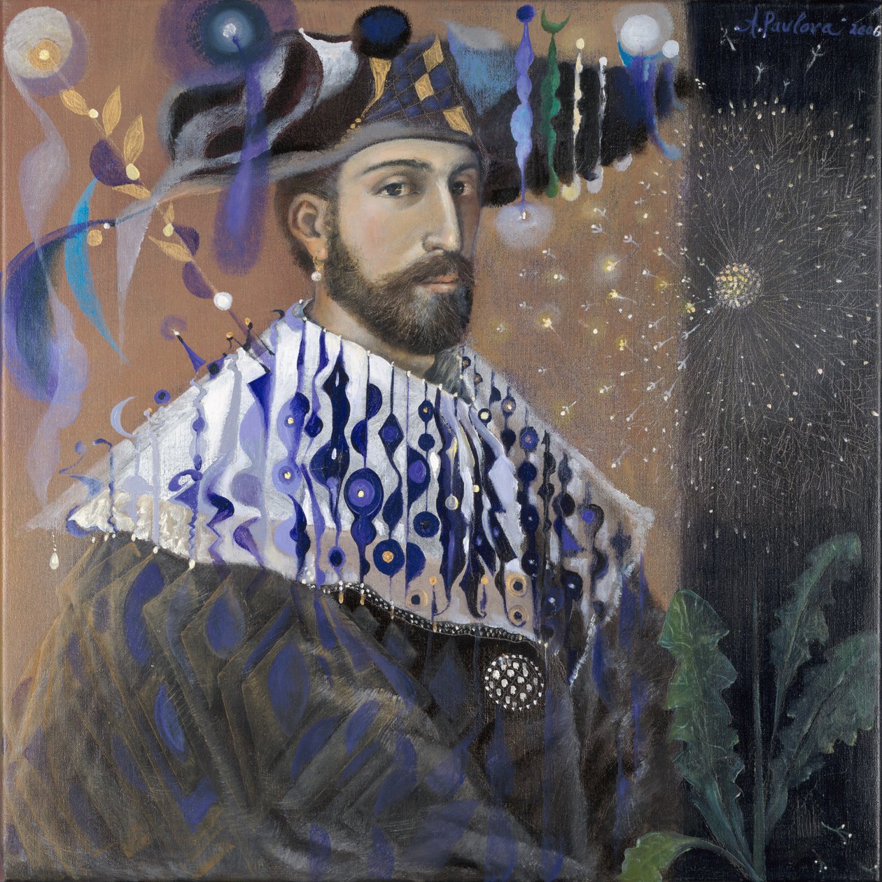 Taurus, 2006 (olie på belgisk linned) af Annael Anelia Pavlova