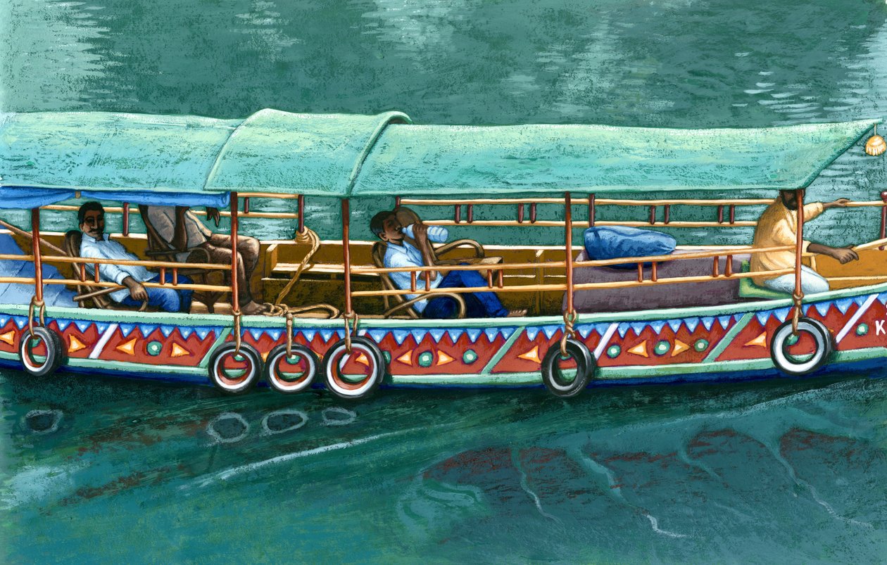 Bagvand, 2019 (gouache) af Annalisa Morrocco