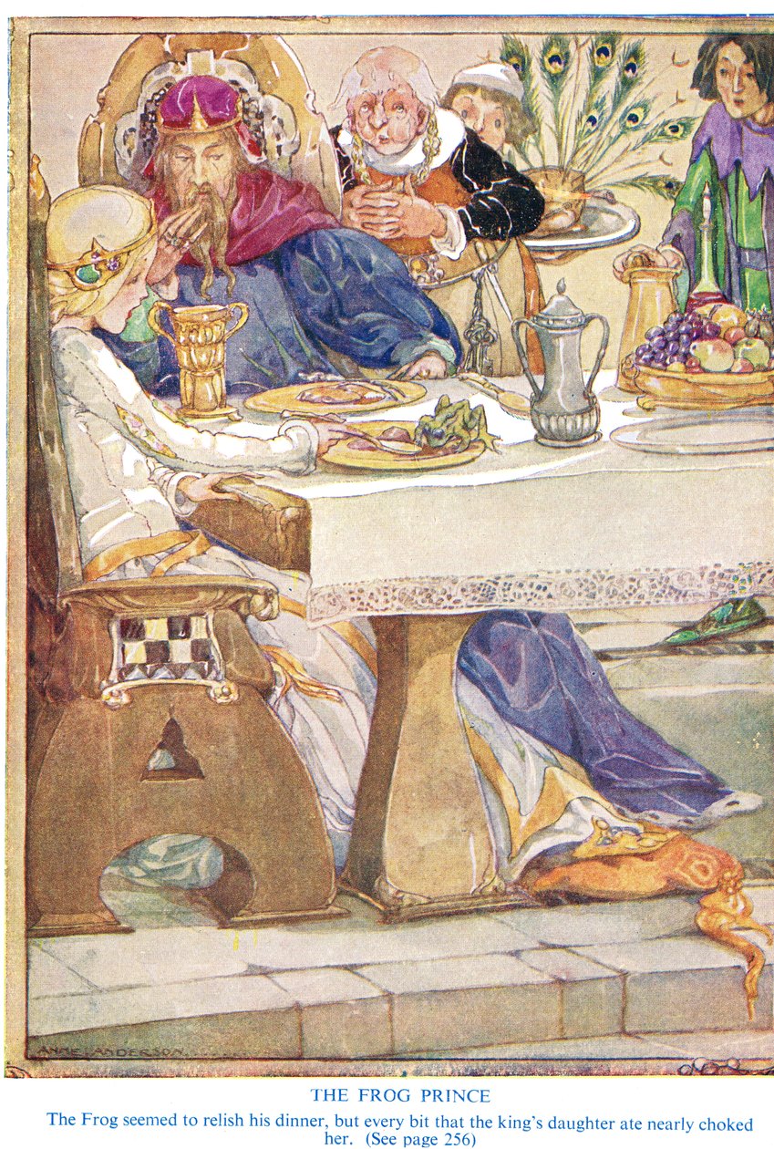 Frøprinsen, illustration fra 