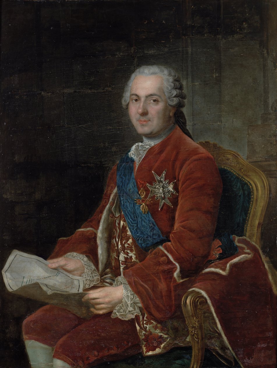 Portræt af Louis, Dauphin af Frankrig af Anne Baptiste Nivelon