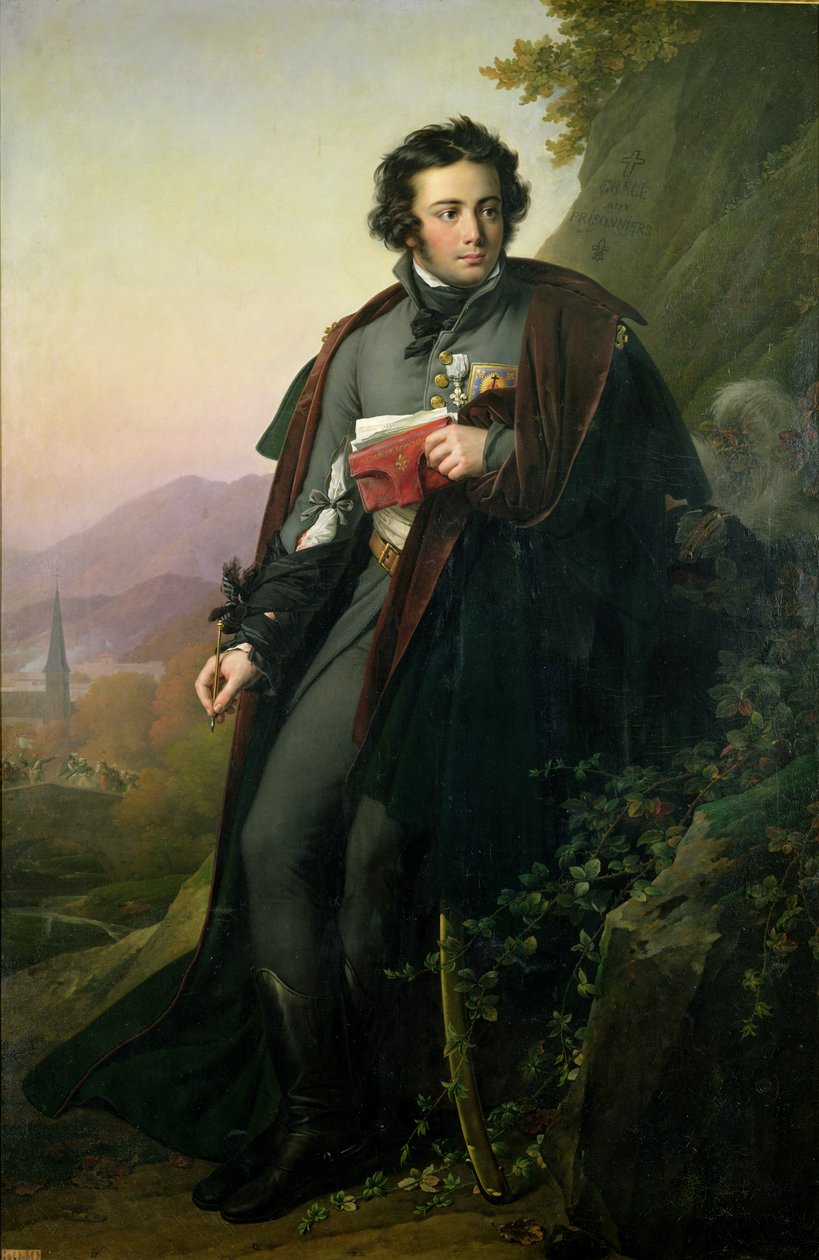 Charles-Artus de Bonchamps (1760-93) 1824 af Anne Louis Girodet de Roucy Trioson