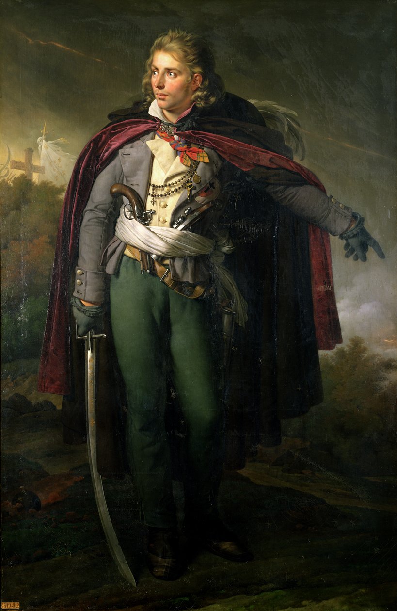 Jacques Cathelineau (1759-93) 1824 af Anne Louis Girodet de Roucy Trioson