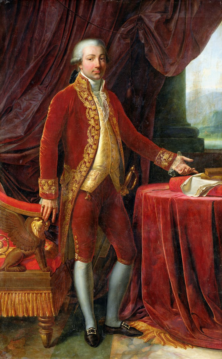 Portræt af Charles-Marie Bonaparte (1746-85) 1805 af Anne Louis Girodet de Roucy Trioson