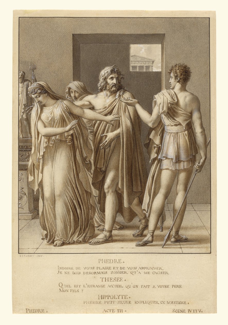 Phaedra afviser Theseus