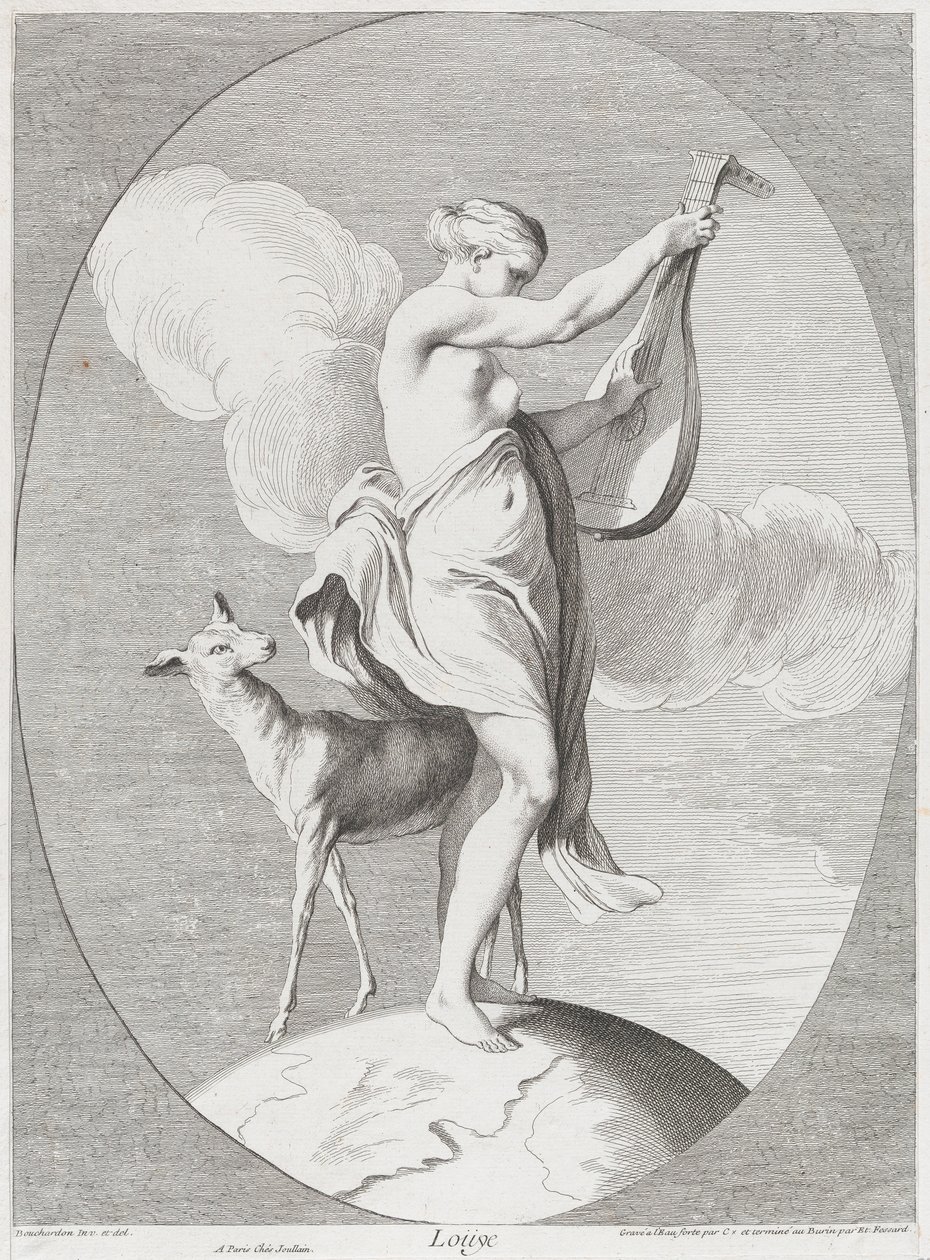 Høring, 1730-65. Skabere: Caylus, Anne-Claude-Philippe de, Etienne Fessard. af Anne Claude Philippe de Caylus, Etienne Fessard