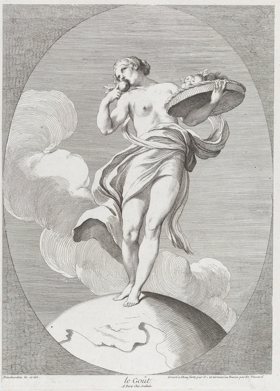 Smag, 1730-65. Skabere: Caylus, Anne-Claude-Philippe de, Etienne Fessard. af Anne Claude Philippe de Caylus, Etienne Fessard