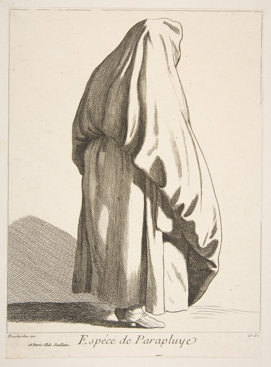 En slags paraply, 1746. af Anne Claude Philippe de Caylus