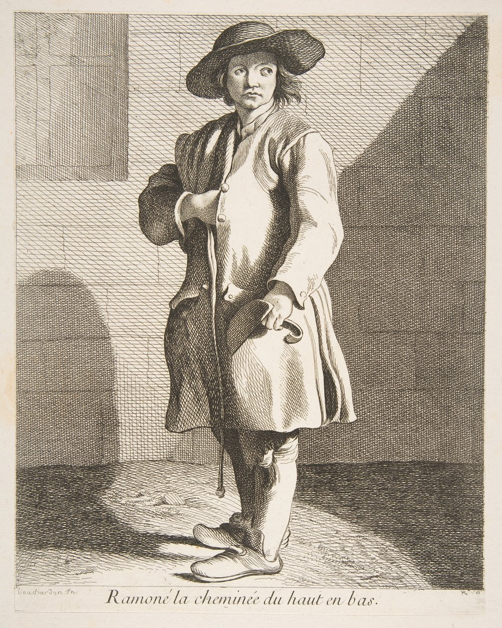 Skorstensfejer, 1737. af Anne Claude Philippe de Caylus