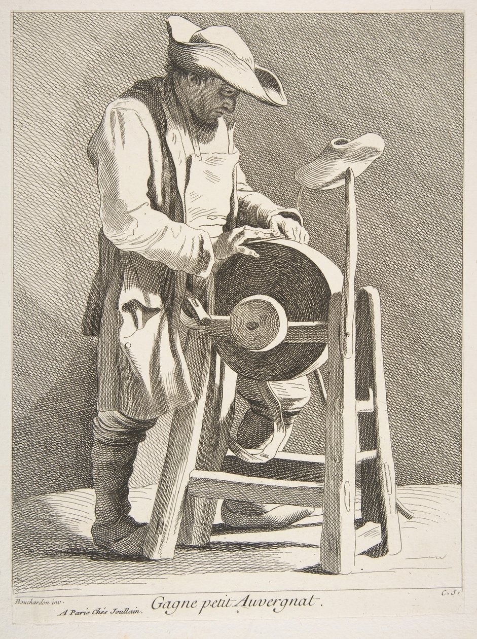 Knivsliber, 1742. af Anne Claude Philippe de Caylus
