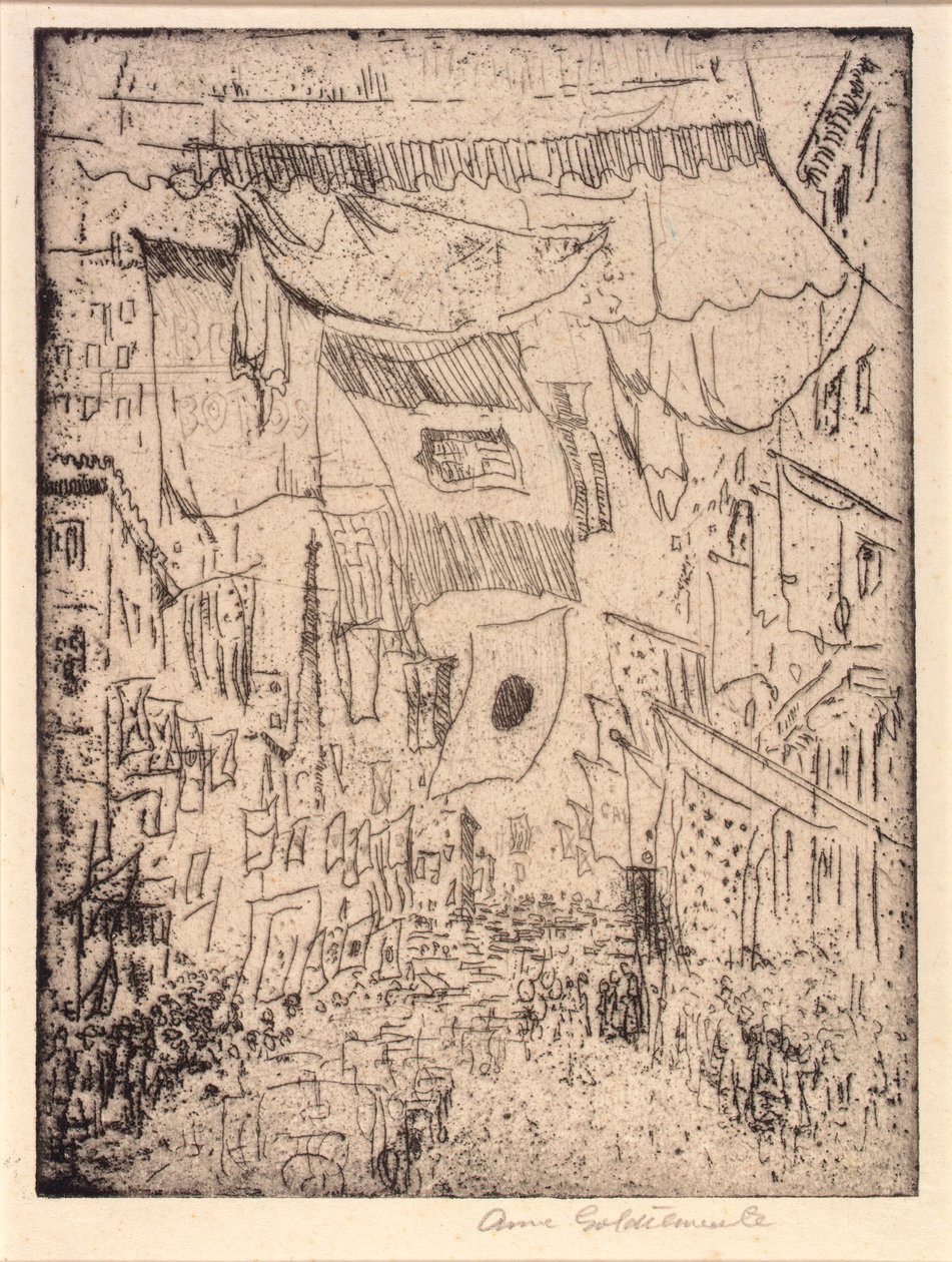 De Allieredes Avenue (5th Avenue) af Anne Goldthwaite