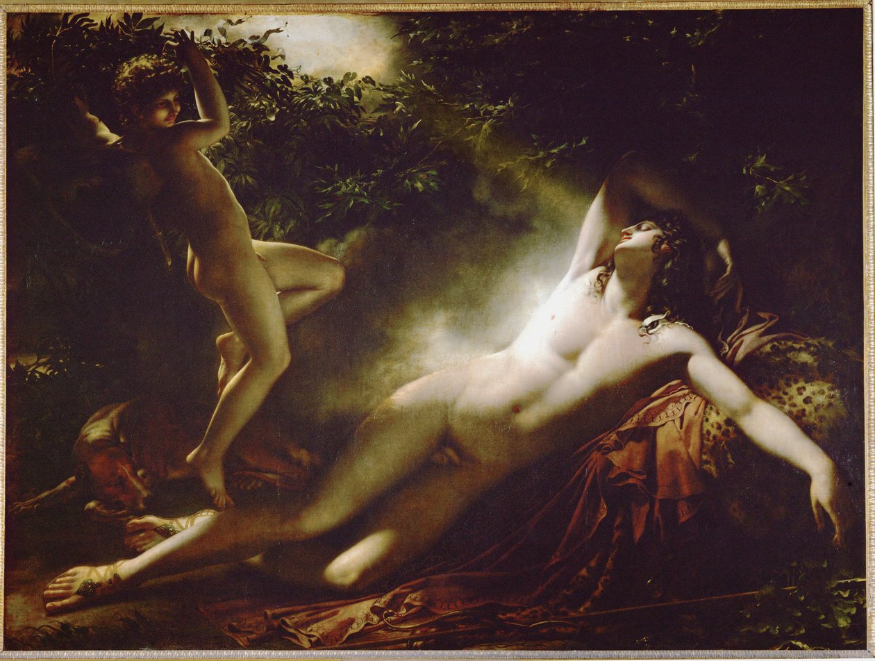 Endymion, måneeffekt ... af Anne Louis Girodet de Roucy-Trioson