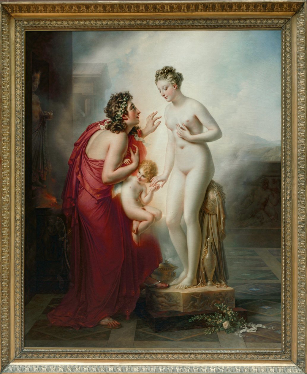 Pygmalion og Galatee ... af Anne Louis Girodet de Roucy-Trioson