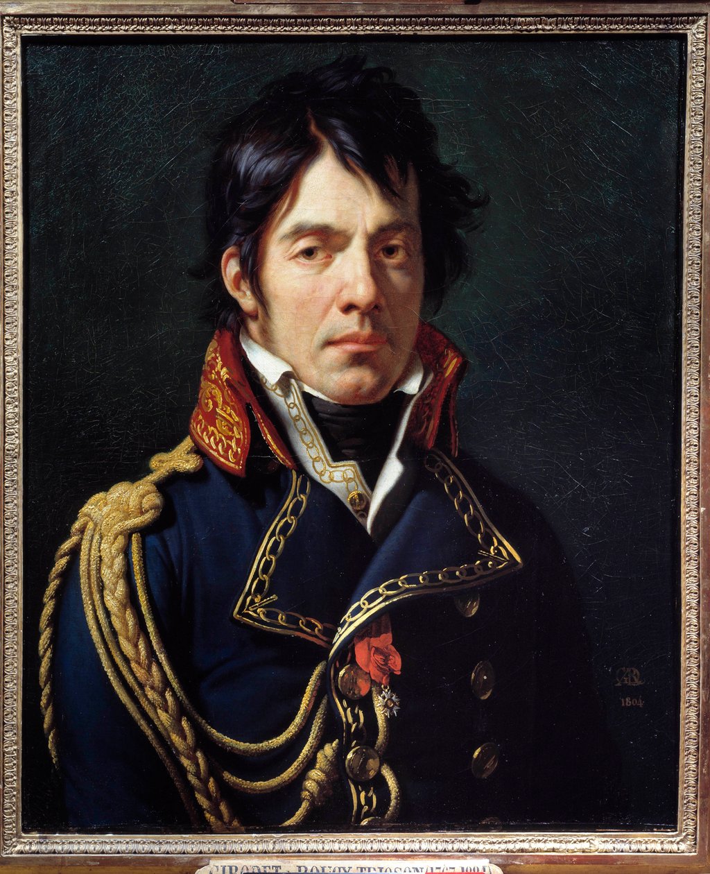 Dominique-Jean Larrey - "" Portræt af baron Jean Dominique Larrey, chefkirurg for den egyptiske hær og opfinder af ambulancen"". Maleri af Anne Louis Girodet de Roucy-Trioson (Anne-Louis Girodet de Roucy Trioson af Anne Louis Girodet de Roucy Trioson