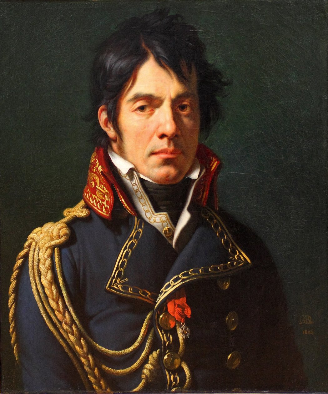 Portræt af Dominique Jean Larrey 1766-1842, 1804 af Anne Louis Girodet de Roucy Trioson