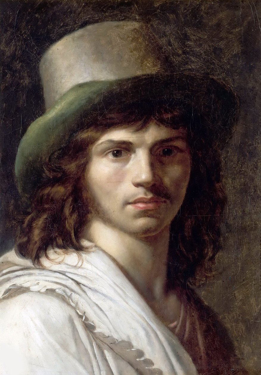 Selvportræt, 1795. af Anne Louis Girodet de Roucy Trioson