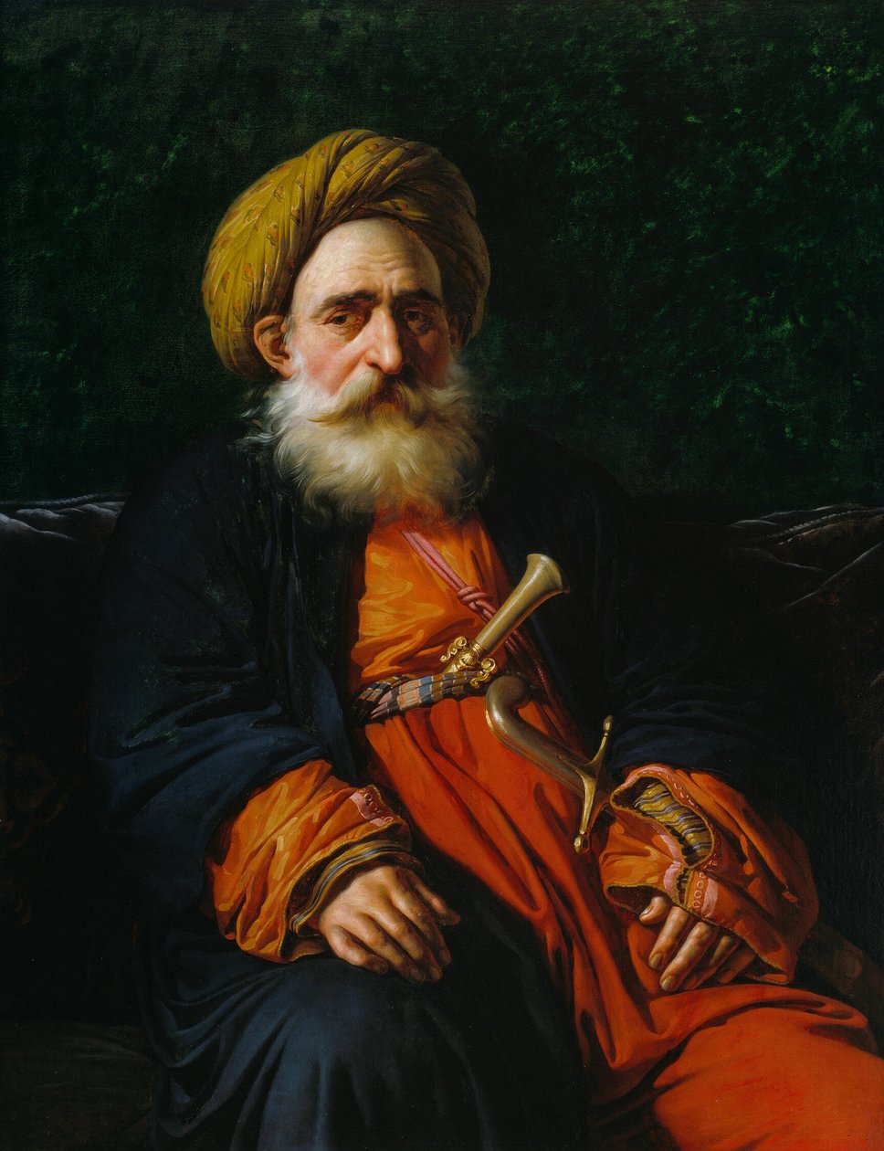 Portræt af Katchef Dahouth, Christian Mameluke af Anne Louis Girodet de Roussy Trioson