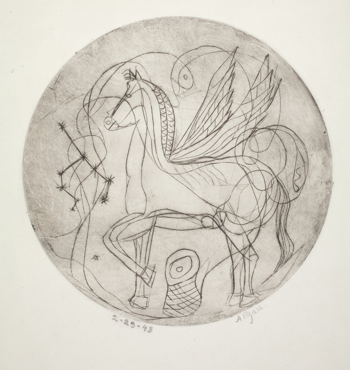 Pegasus af Anne Ryan