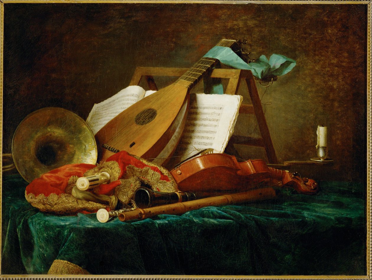 Musikkens egenskaber - musikkens symboler ... af Anne Vallayer-Coster