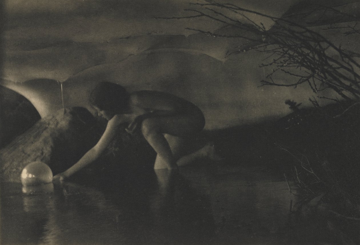 The Bubble (fotogravure) af Anne W. Brigman