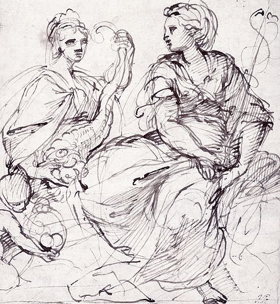 Overflod og lykke af Annibale Carracci
