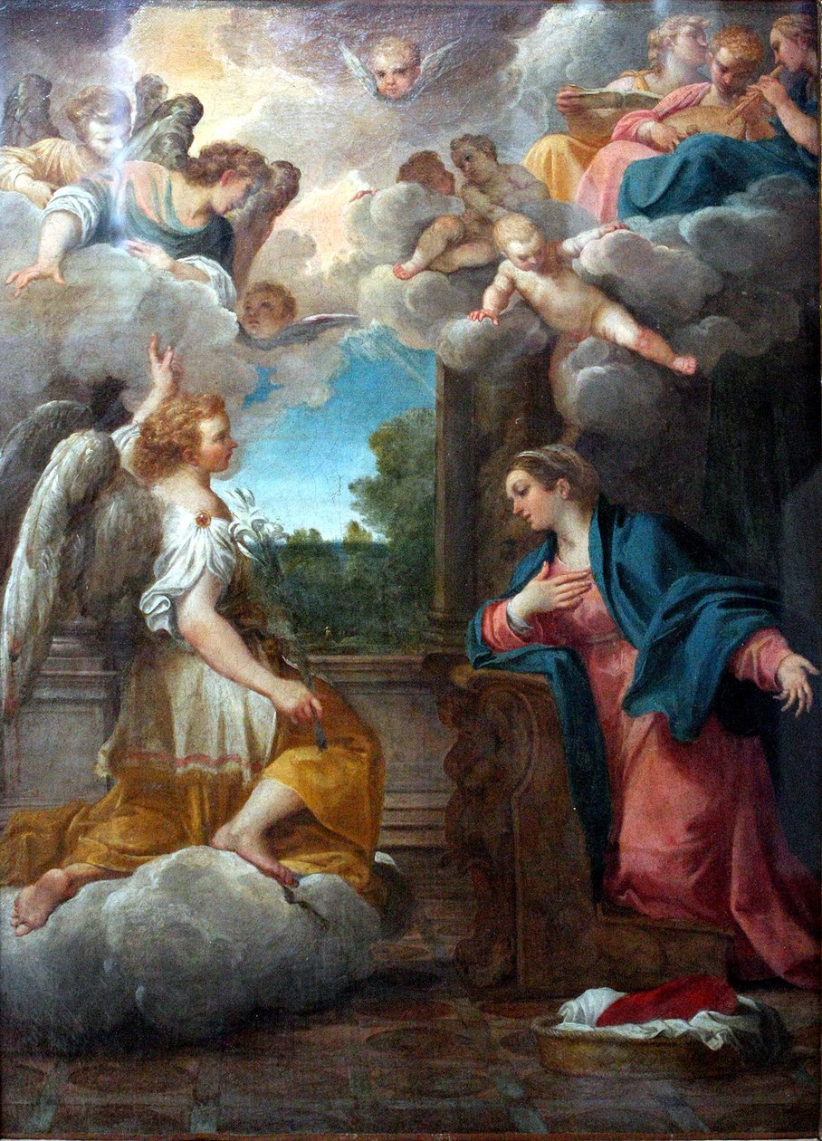 Meddelelse af Annibale Carracci