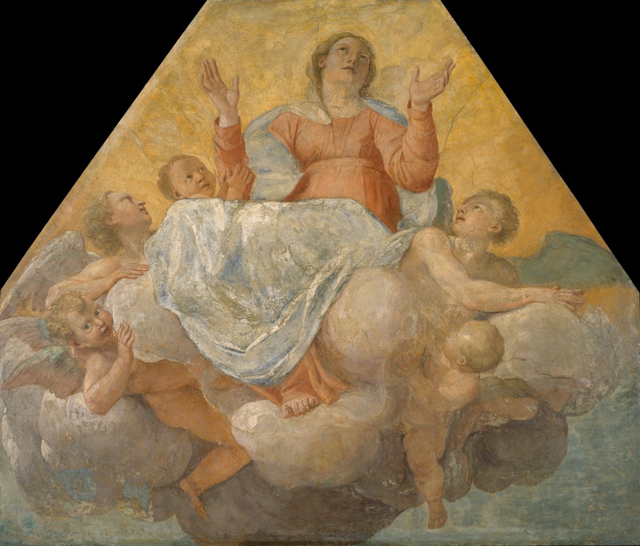 Antagelse af Jomfruen af Annibale Carracci