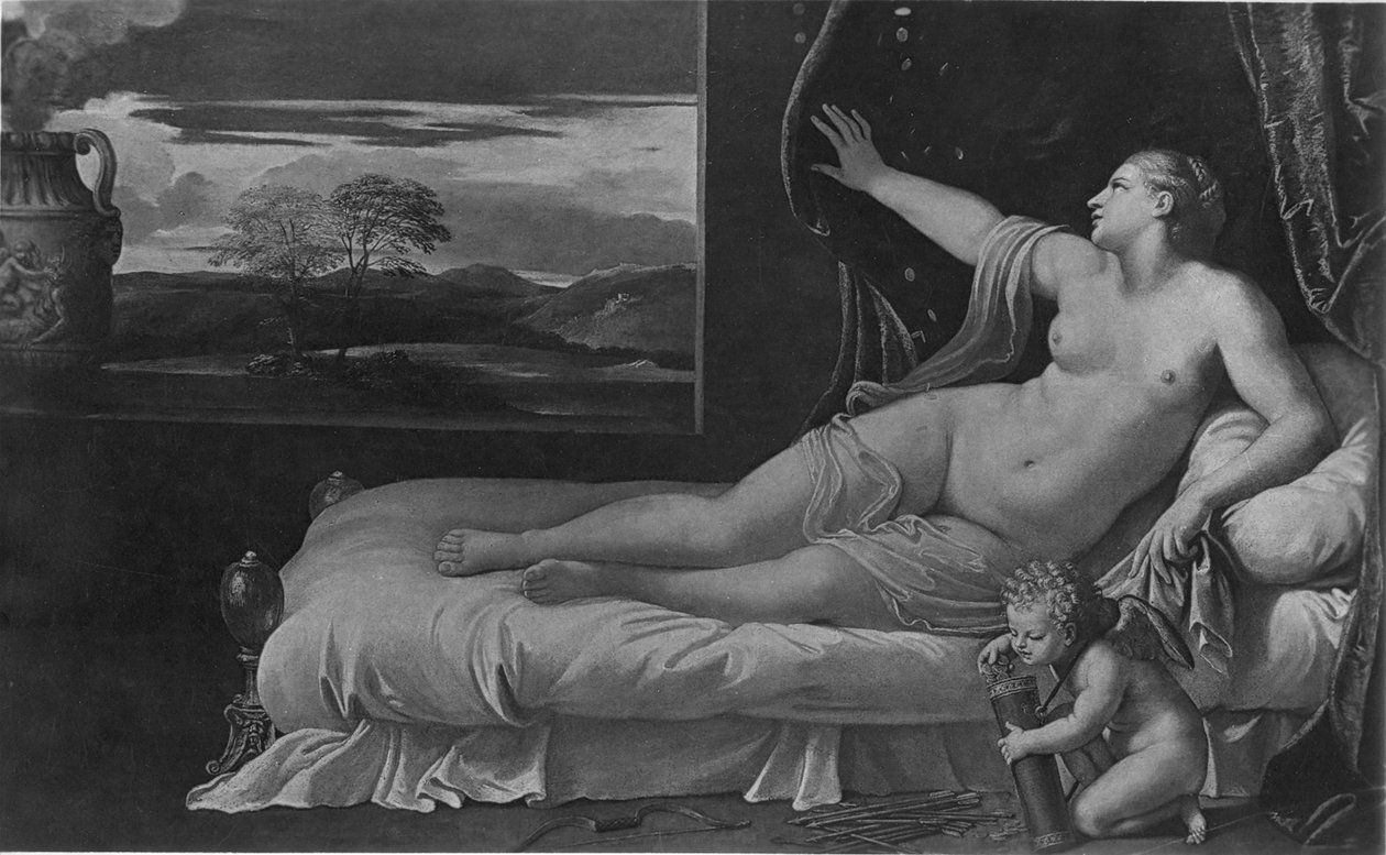 Danae af Annibale Carracci