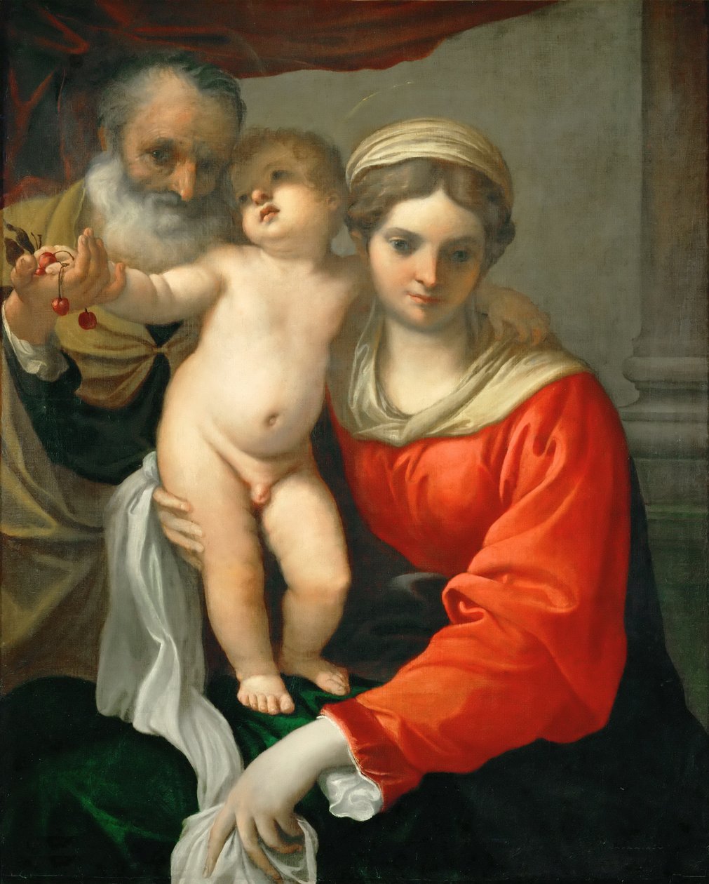 Kirsebærets Madonna af Annibale Carracci