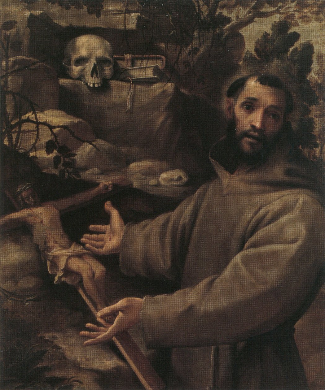 Sankt Frans af Annibale Carracci