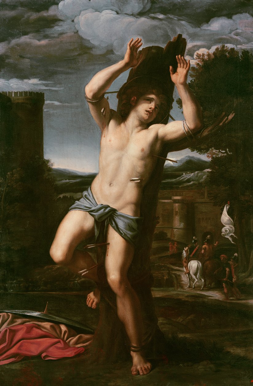 Sankt Sebastians martyrium af Annibale Carracci