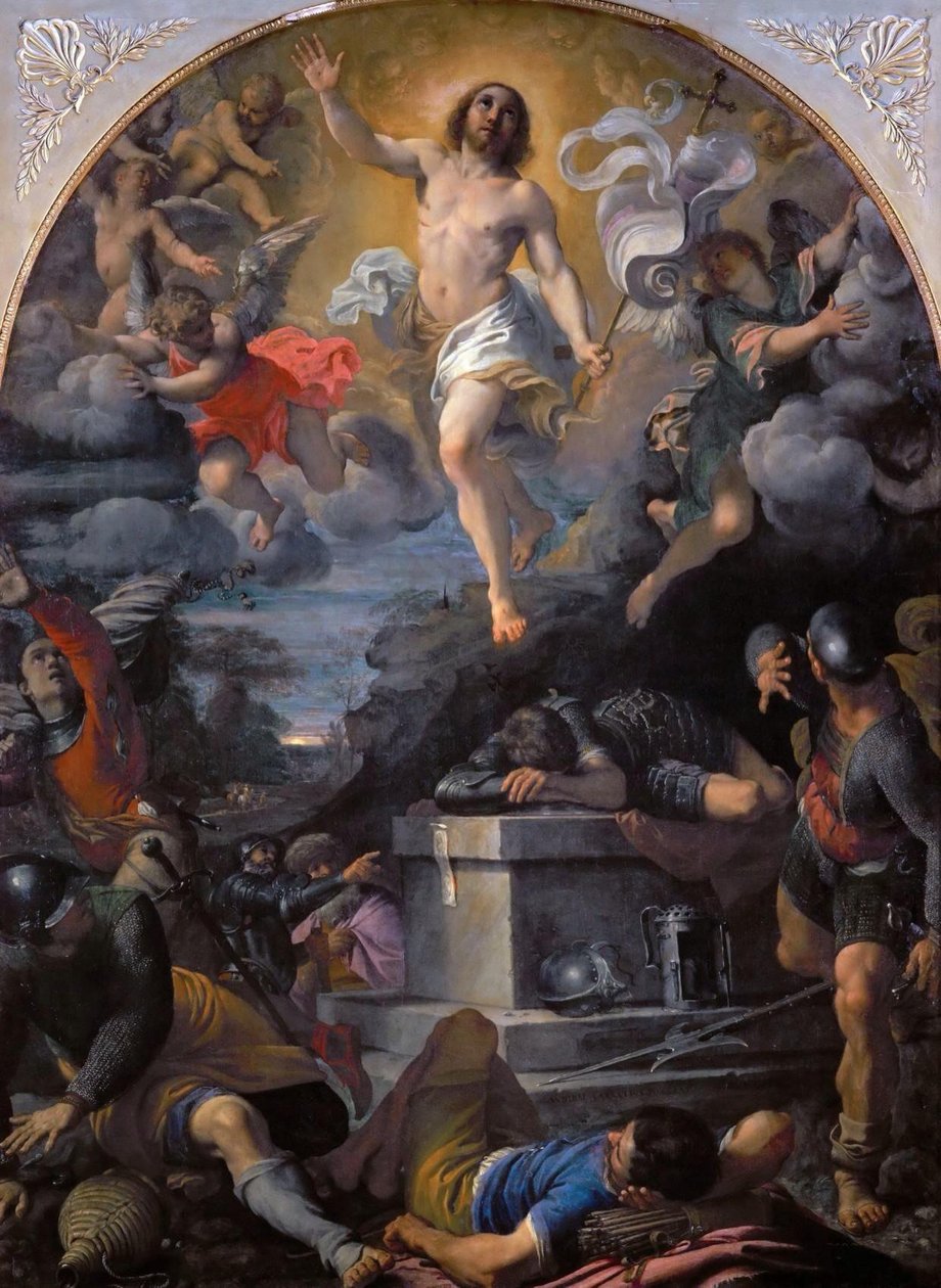Kristi opstandelse af Annibale Carracci