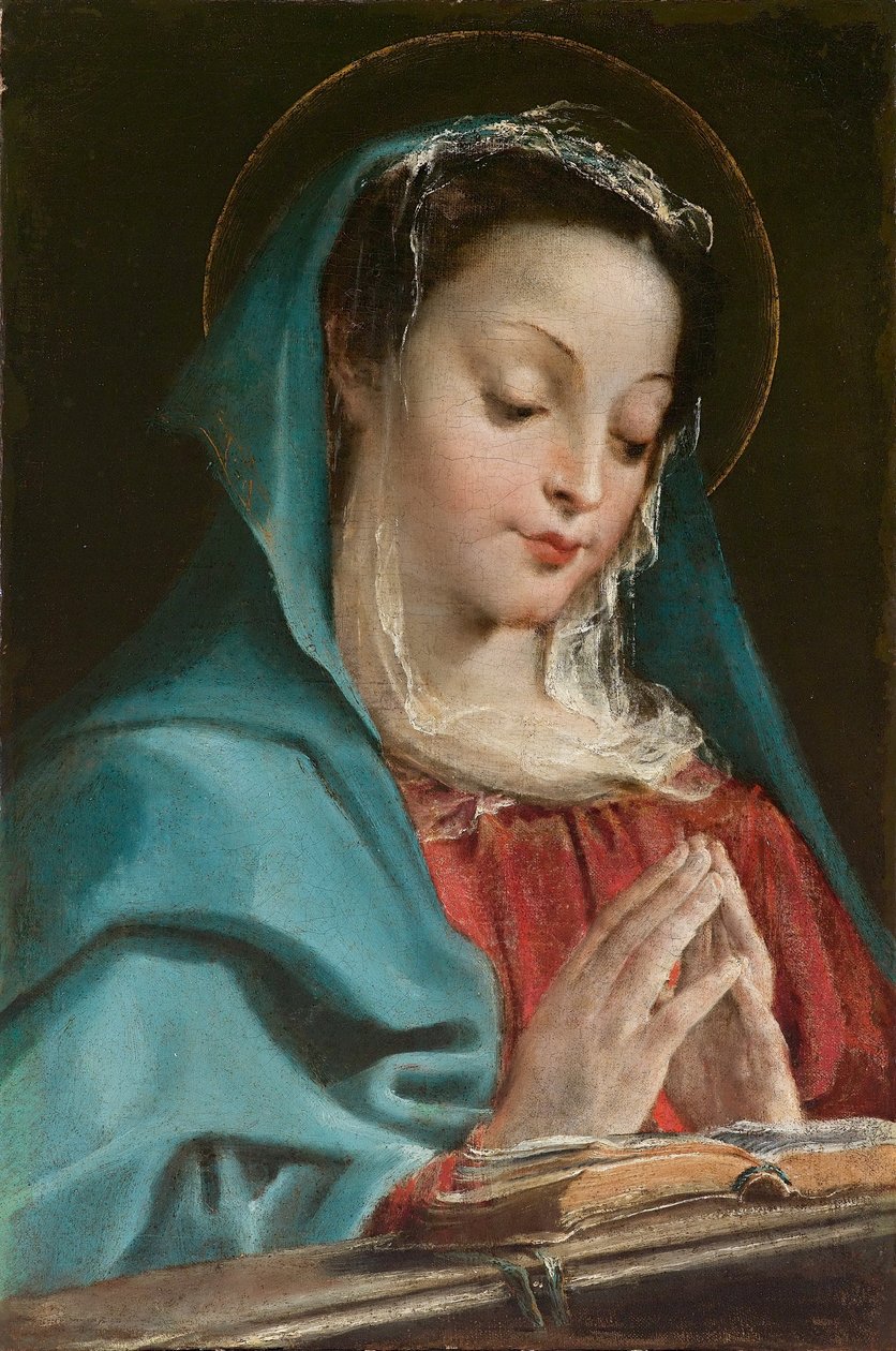 Jomfruen i bøn af Annibale Carracci