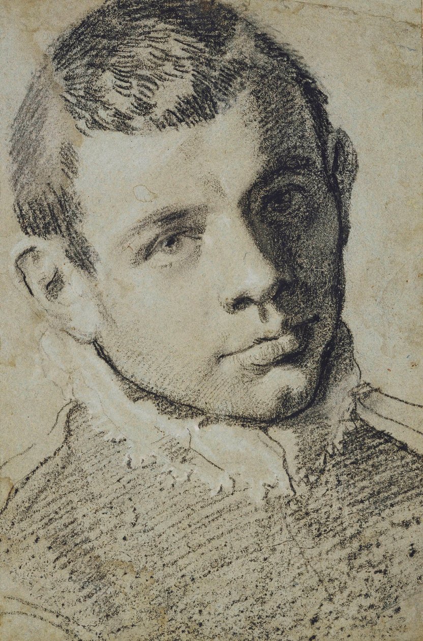 selvportræt af Annibale Carracci