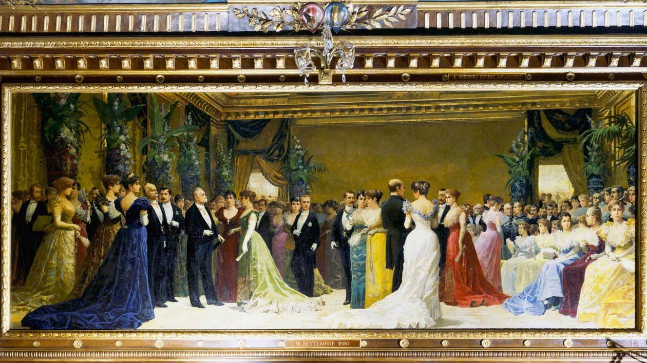 Dans til ære for Umberto I af Annibale Brugnoli