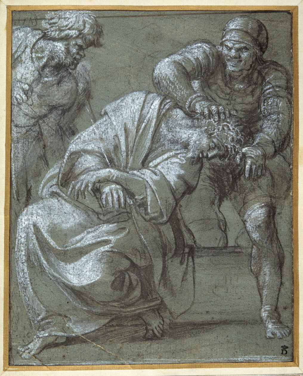 Kristus kronet med torne af Annibale Carracci