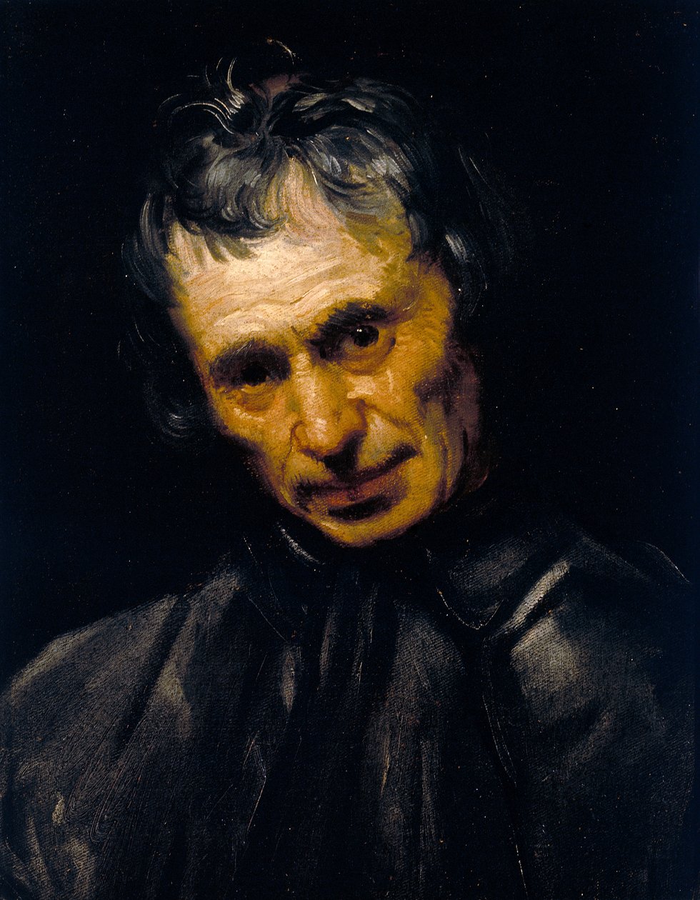 Hovedet af en gammel mand af Annibale Carracci