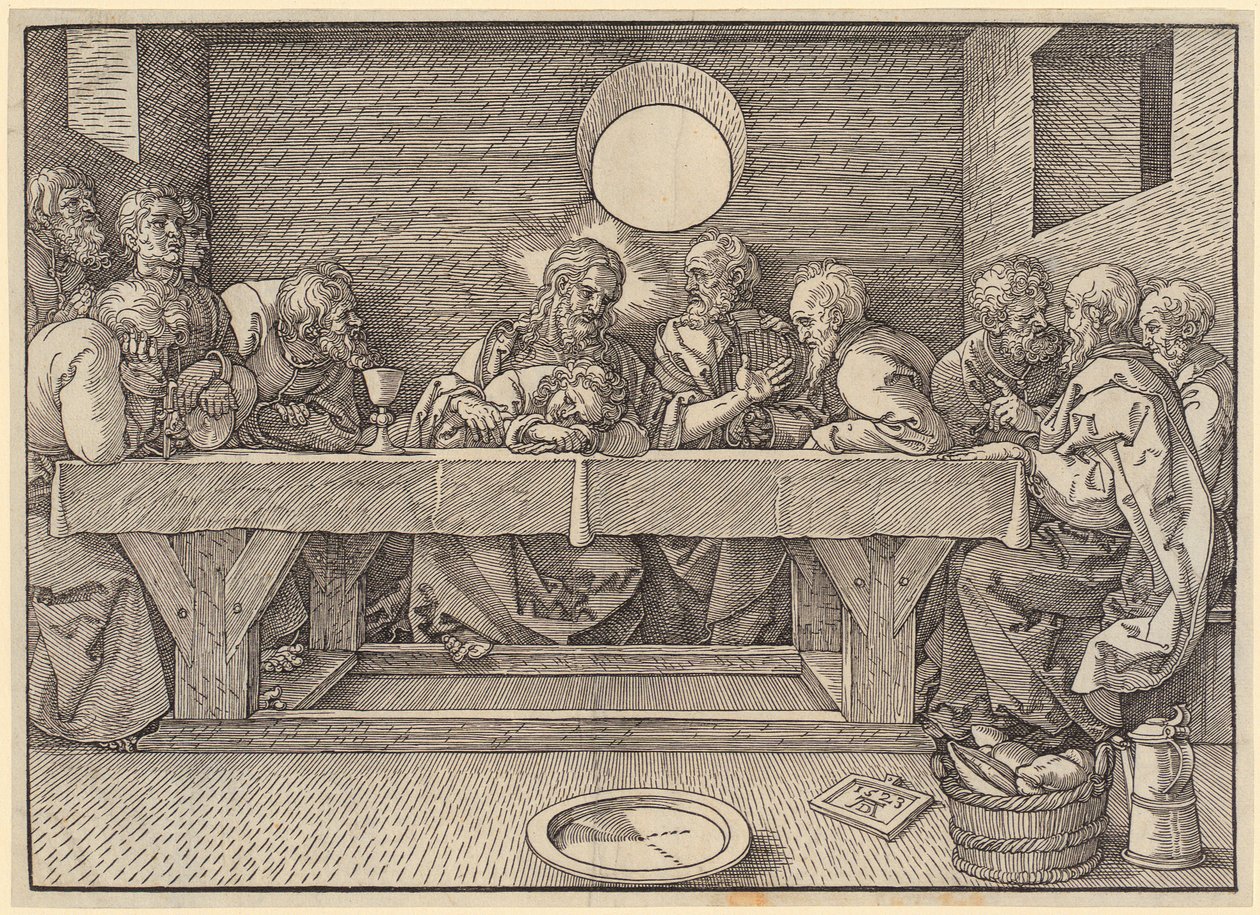 Heilige Familie af Annibale Carracci
