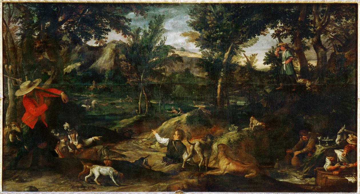 La chasse - jagten ... af Annibale Carracci