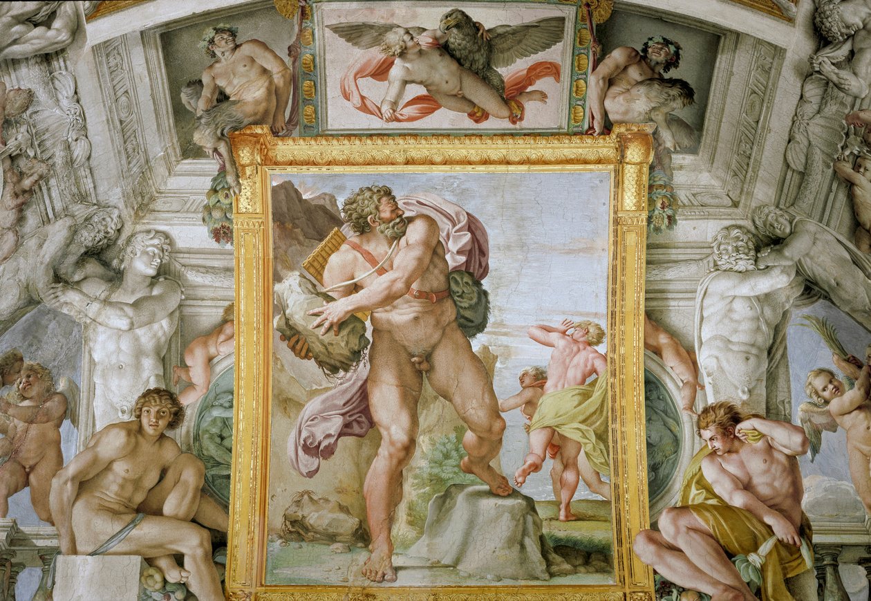Polyphemus og Acis (Fresco af Annibale Carracci