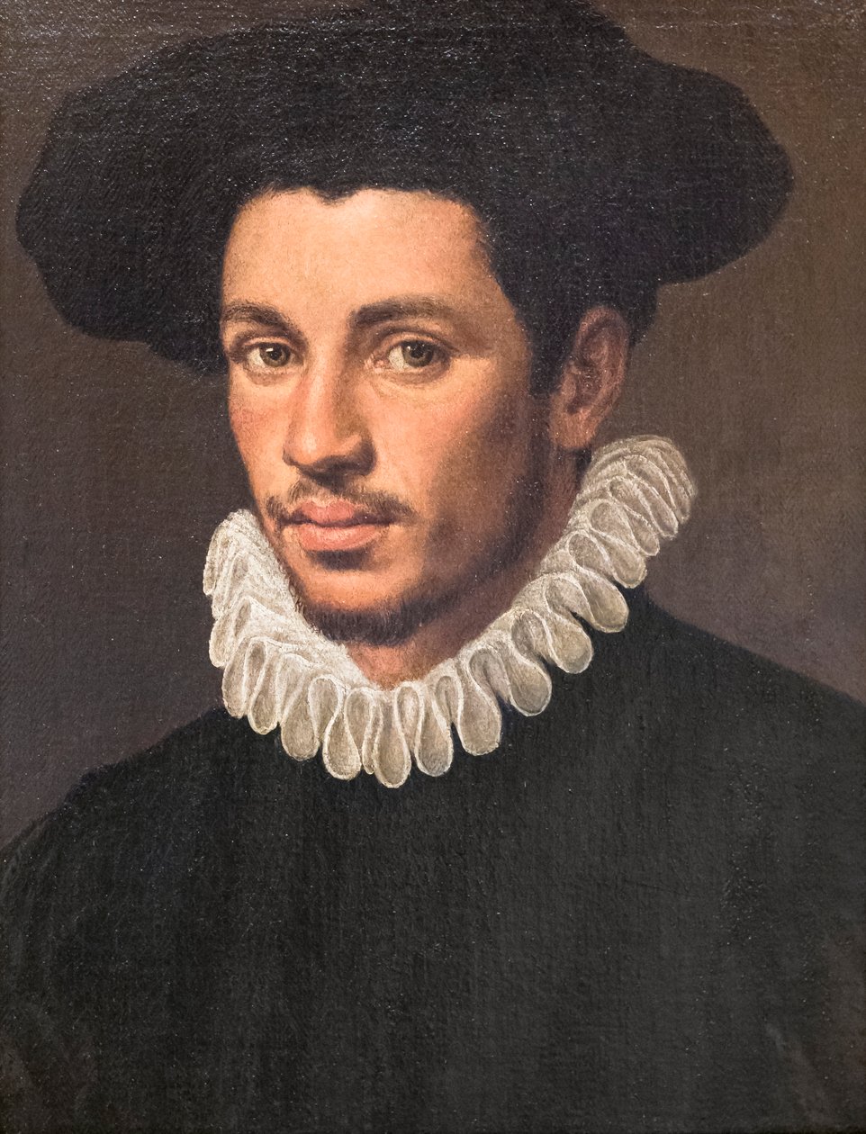 Portræt af en ung mand af Annibale Carracci