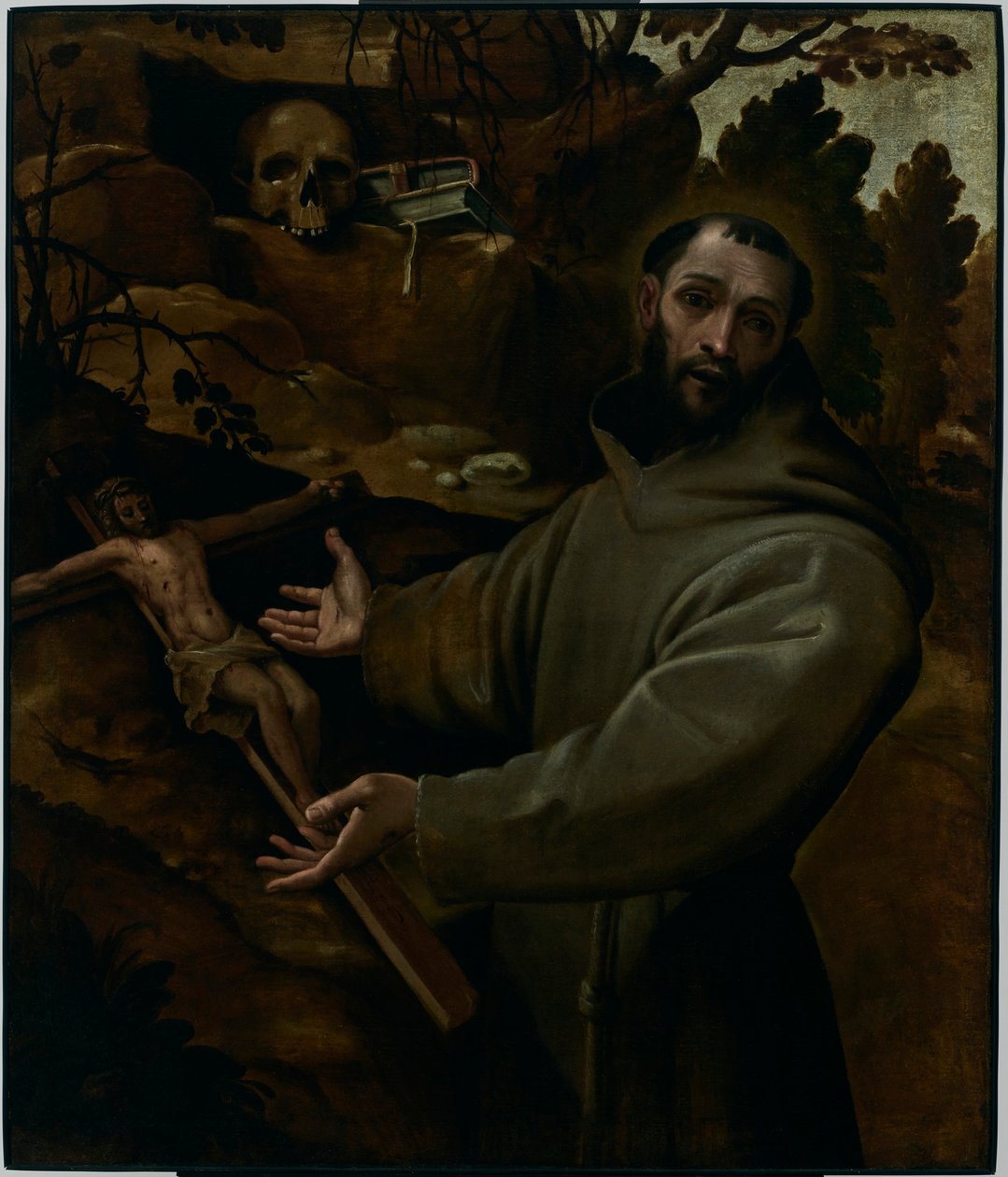 Sankt Frans af Assisi af Annibale Carracci