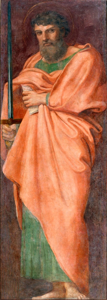 Saint Paul - Maleri af Annibale Carracci (Annibal Carrache af Annibale Carracci