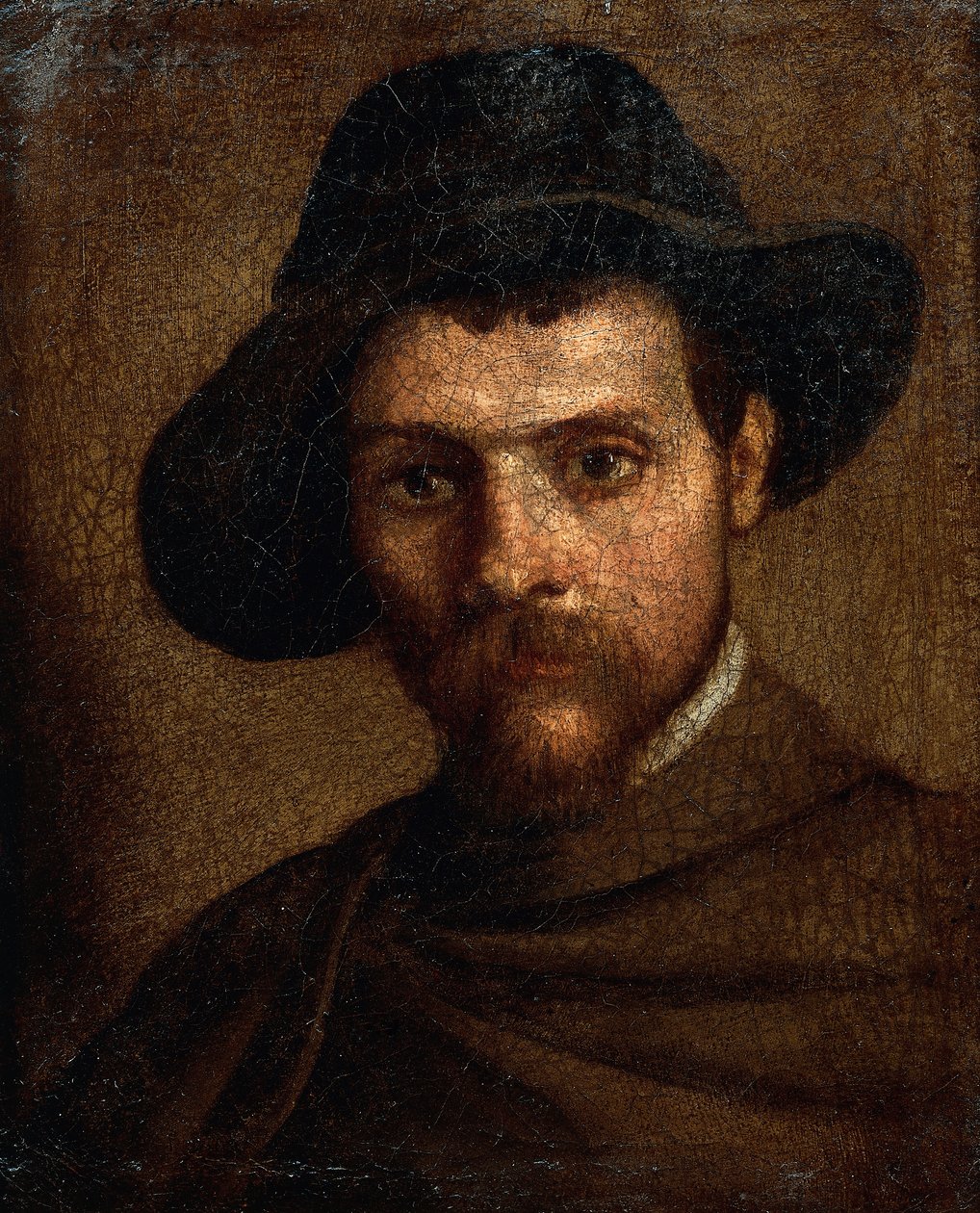 Selvportræt af Annibale Carracci